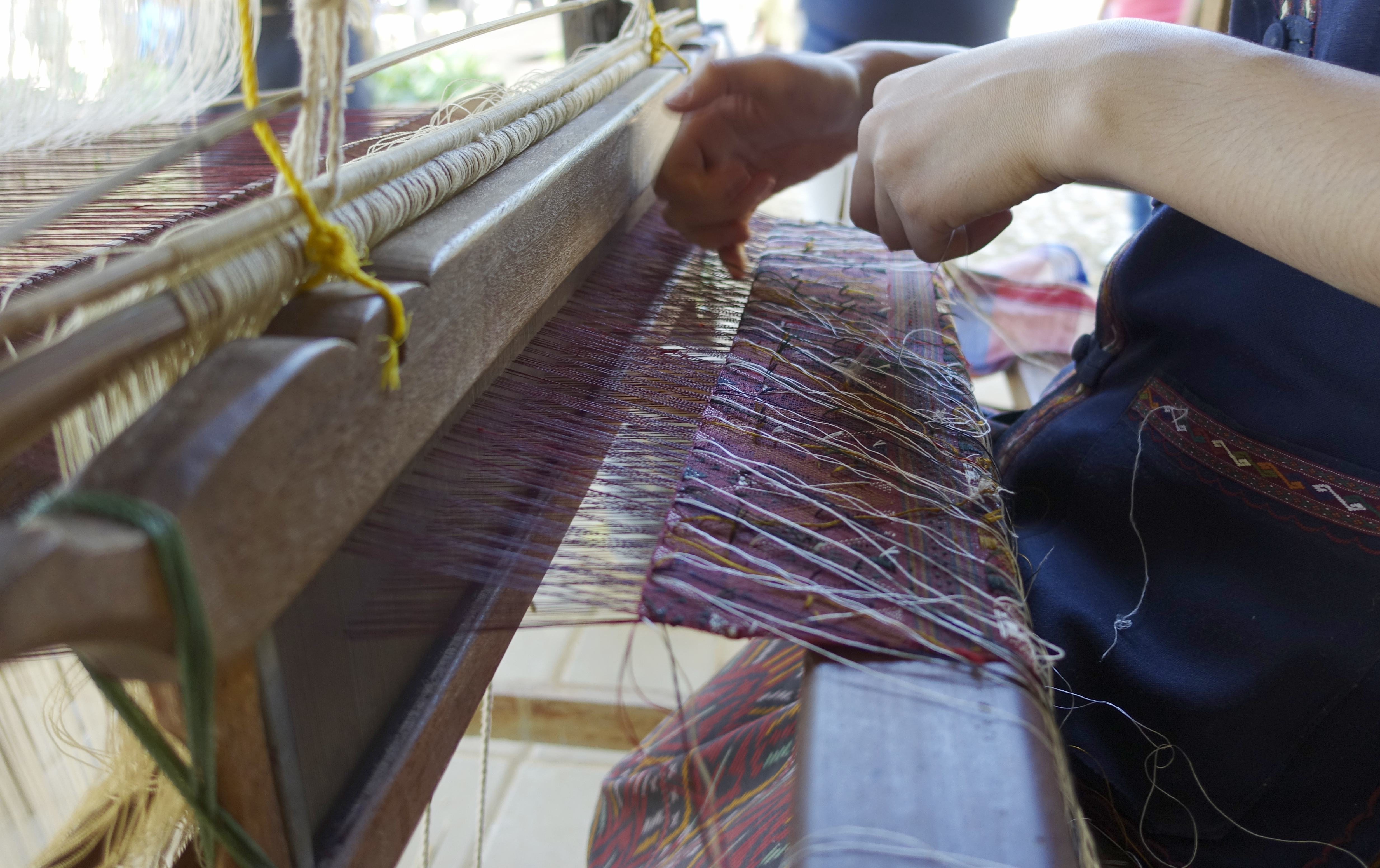 Traditional Thai Silk Weaving